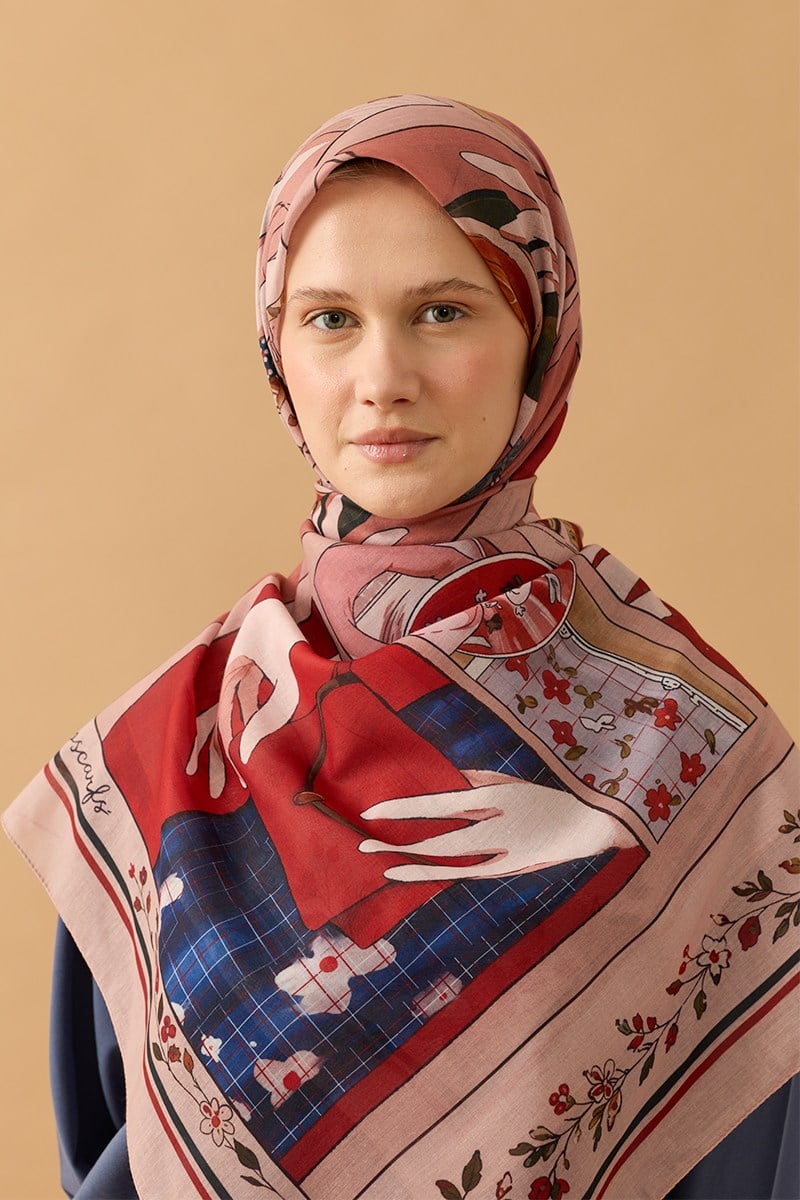 Mimoza Pamuk Eşarp
