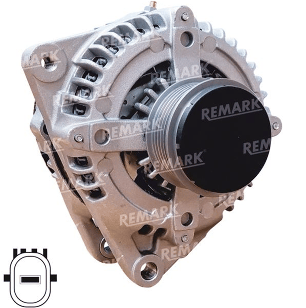 Alternatör 12V 100A Com LIN2 Uçlu Tek Fişli – Toyota Corolla, Yaris, Auris vb.