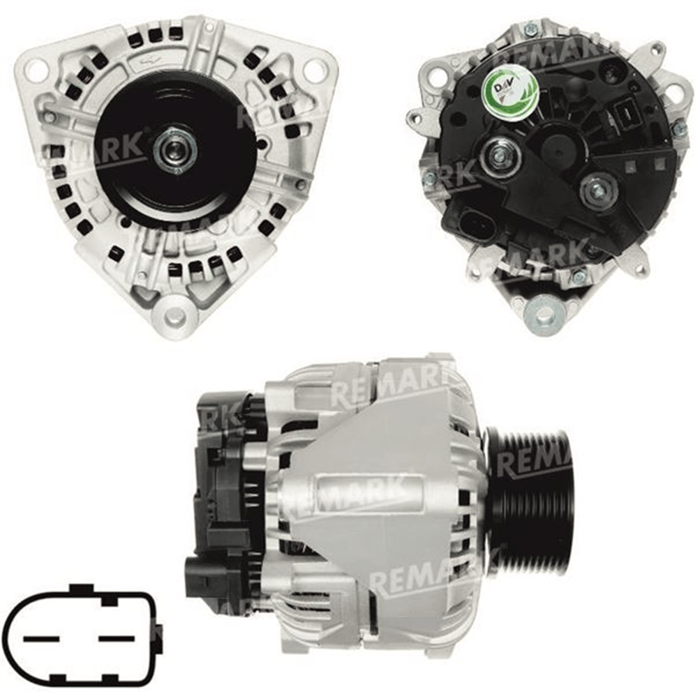 Alternatör 12V 150A Johndeere Claas – Manitou L-DFM Uç