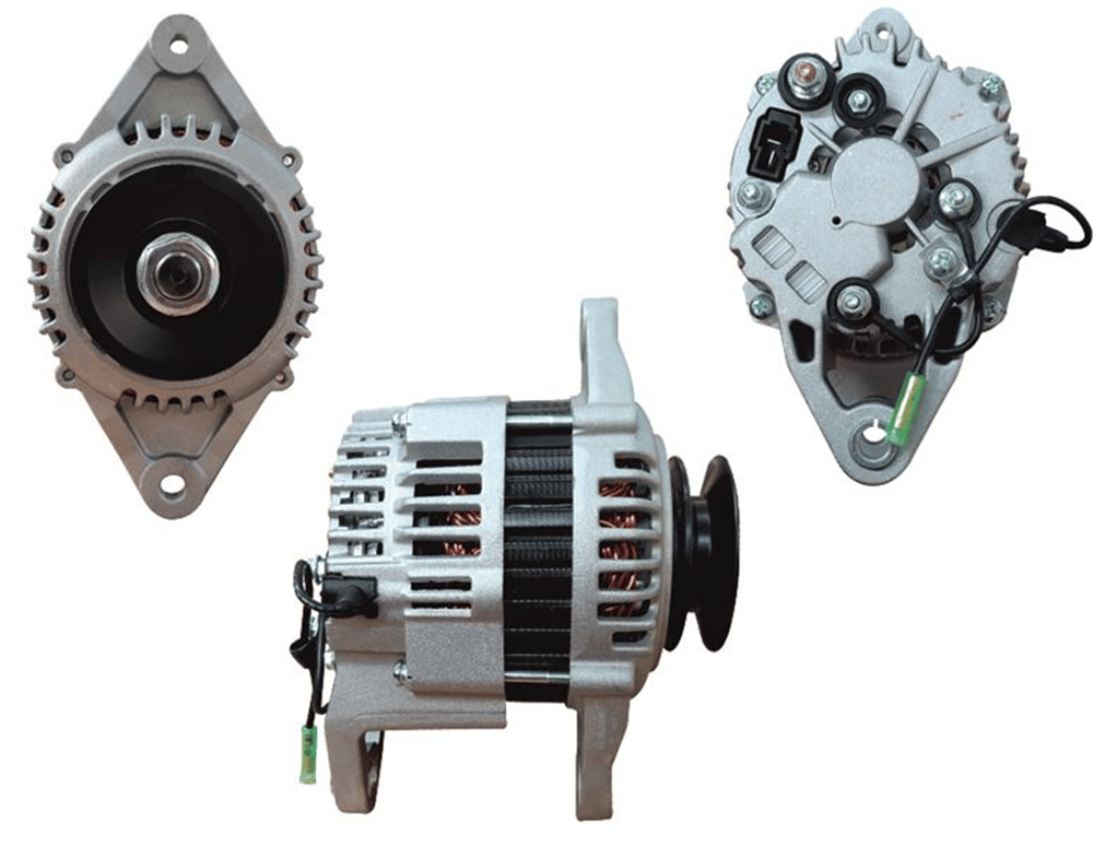 Alternatör 12V 60A – Daewoo/Doosan Solar 75V Yanmar IG-L Uçlu 2 Fişli