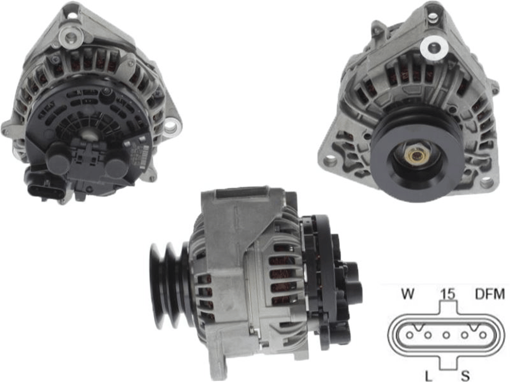 ALTERNATOR 24V 100AH MAN TGX OTOKAR SULTAN 07> DAF