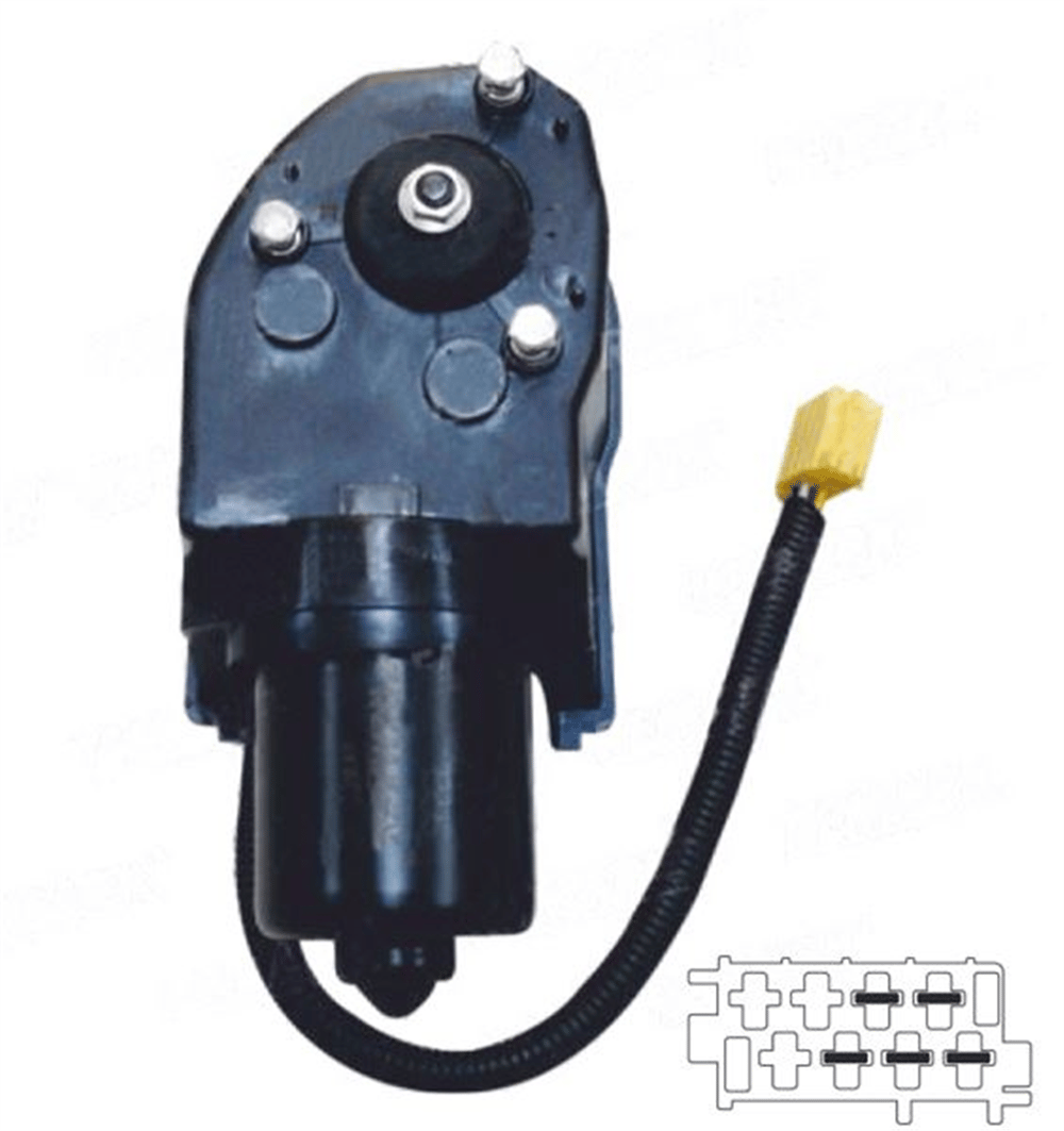 Cam Silgi Silecek Motoru 24V Sarı Soketli 5 Pin – Renault Premium