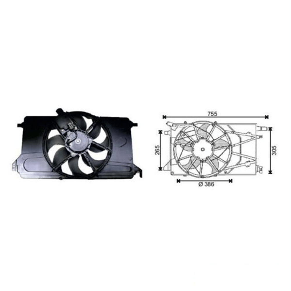 Fan Motoru 12V 2003-2007 – Ford Focus