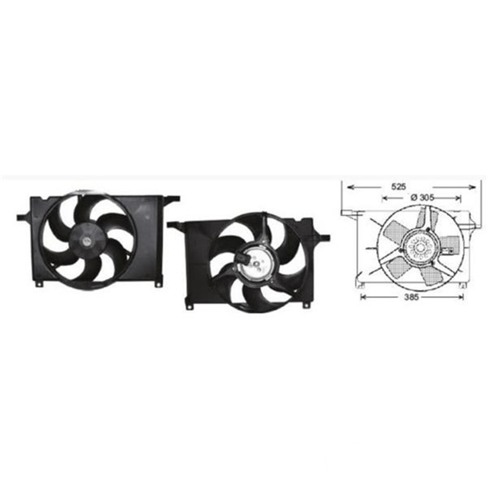 Fan Motoru 12V Combo 1993-2004 – Opel Corsa
