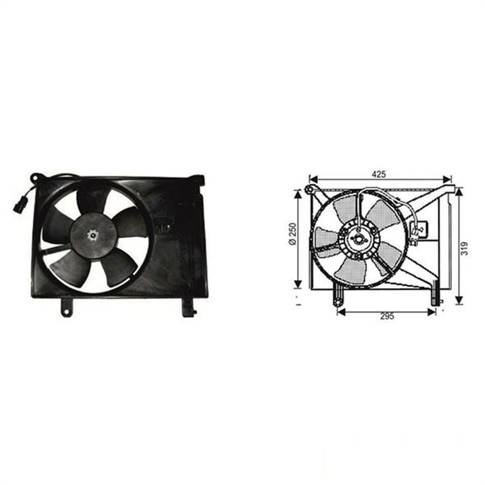 Fan Motoru 12V Daweoo – Daewoo Lanos