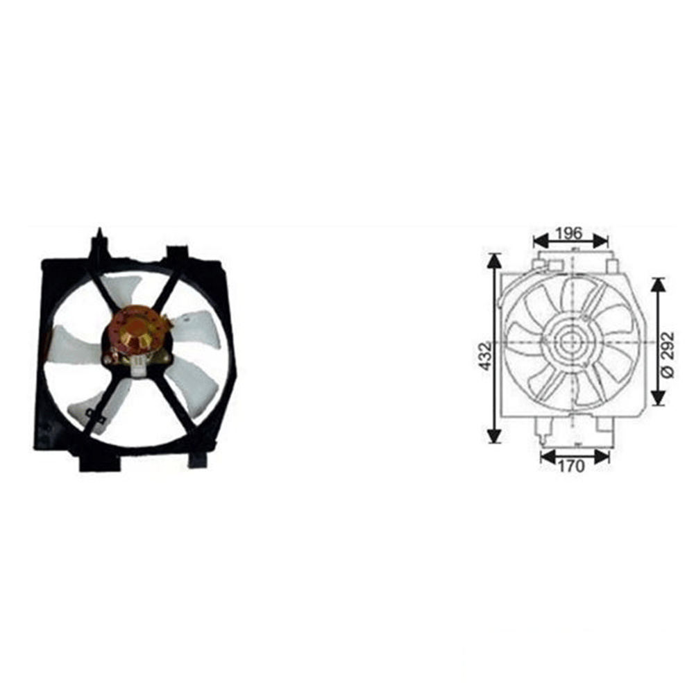 Fan Motoru 12V – Mazda 626