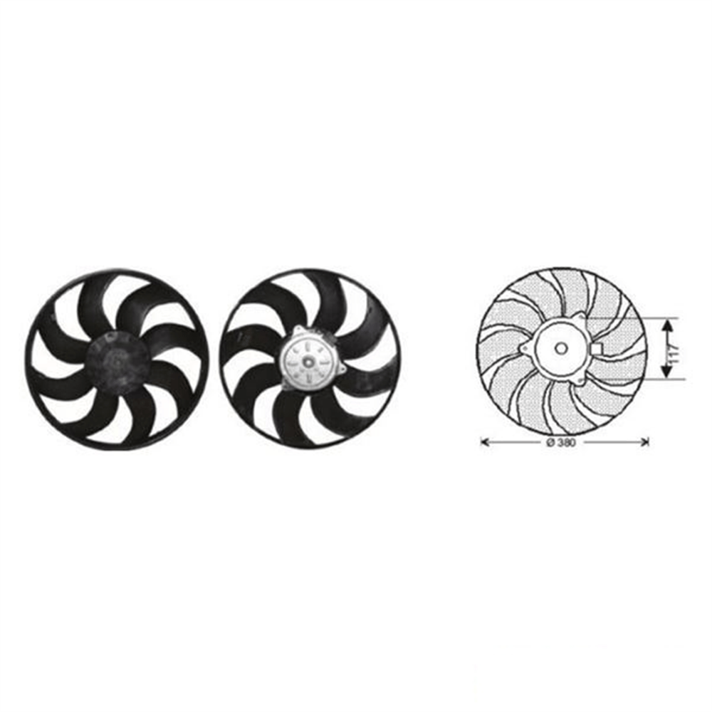 Fan Motoru 12V Tek Motor – Opel Vectra C, Signum