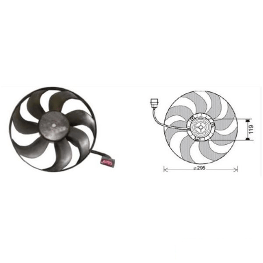 Fan Motoru – Caddy Golf Passat Polo Seat Skoda