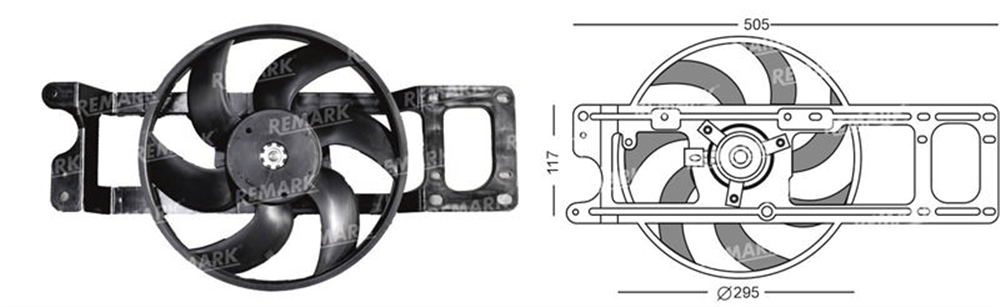 Fan Motoru Spring – Dacia Spring, Renault 9 (R9)