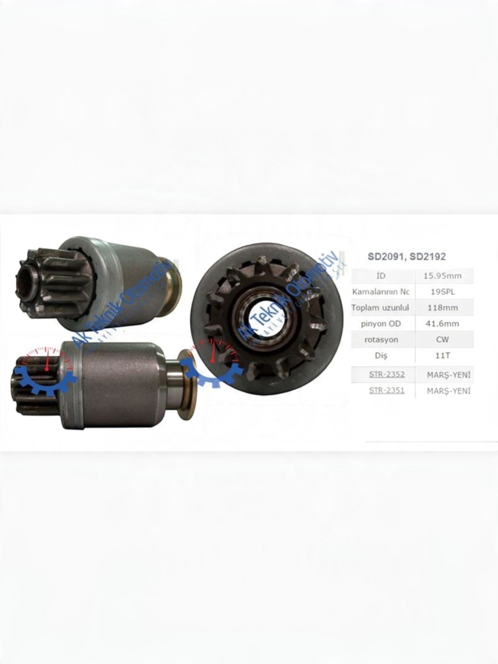 MARS DISLISI 11DIS BORU DISLI MERCEDES ACTROS 96> SCANIA 96> BOY 118mm (MARTEK 15010-REMARK PG 920- F032138308- 2006202010 2008109203)