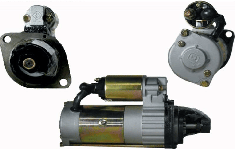 Marş Motoru 12V 11 Diş 3.0KW Firewood 485/Knight 100 Jeneratör ve Forklift Volant 82mm Dişli Kafası 39,5 mm Delik Aralığı 120 mm Fırlama 19 mm