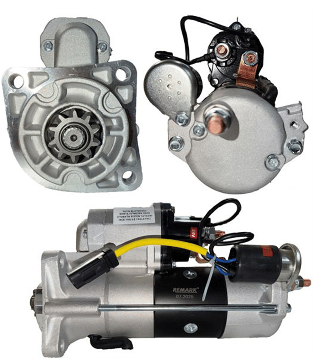 Marş Motoru 24V 10 Diş KW7.8 Nippondenso Tipi – Caterpillar Cert 7.1 Motor Electronic