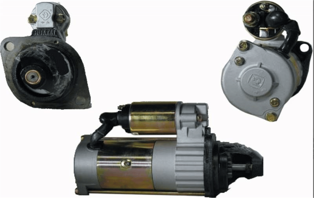 Marş Motoru 24V 11 Diş 5.5KW Aksa Jeneratör CY4102 Weichai Huafeng 495/4100 Yandong Y4102 Katana 4102 Motorlu Forklift ve Marine Volant 82 mm Dişli Kafası 39,50 mm Delik Ölçüsü 120 mm Fırlama 19 mm