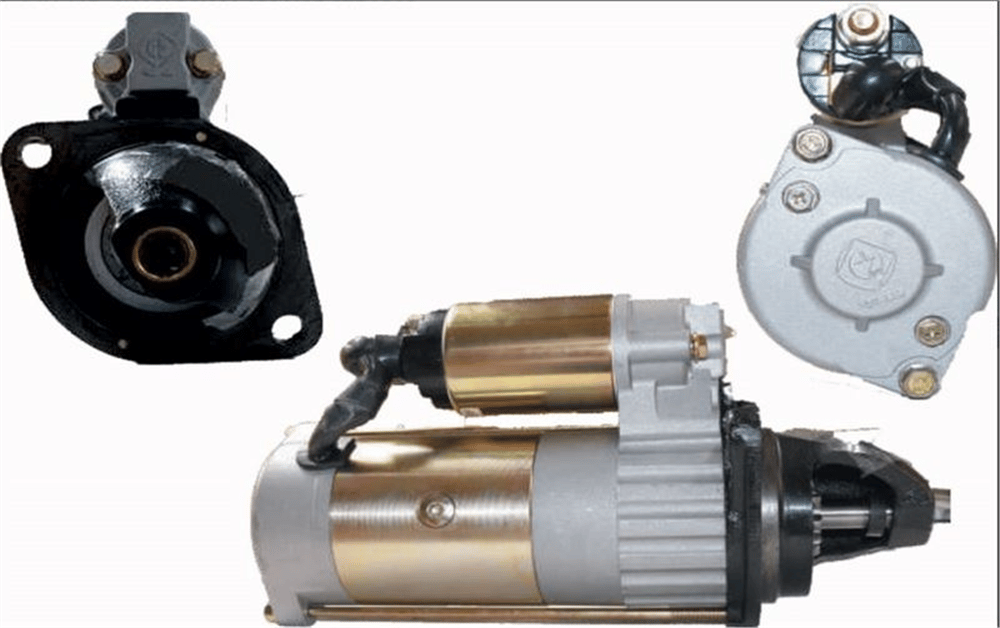 Marş Motoru 24V 11 Diş 5.5KW Changchai 490/495 Lijia 3105/4105 Yuchai YCB4B32 Motorlu Jeneratör ve Forklift Volant 82 mm Dişli Kafası 39 mm Delik Aralığı 120 mm Fırlama 24 mm