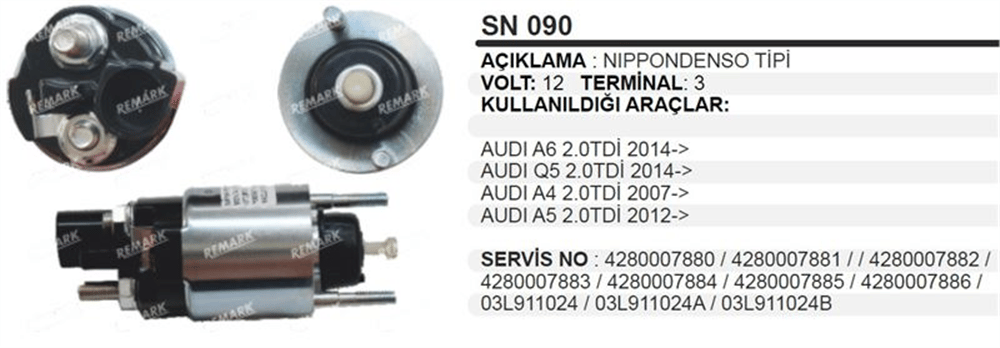 Marş Otomatiği 0 2008+ – Audi A4, A5, A6 vb.