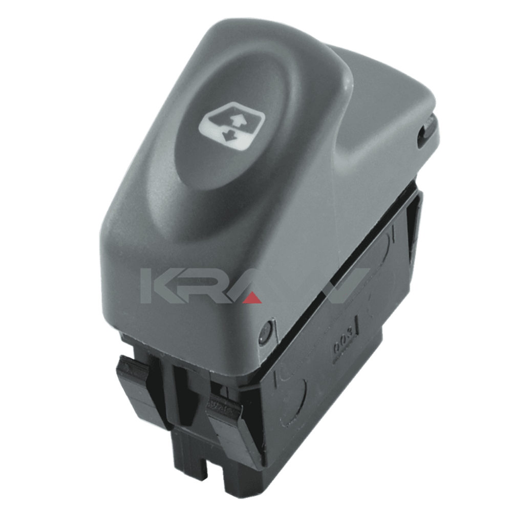 MCAR Cam Açma Düğmesi Gri Tekli 5 Pin – Renault Clio, Kangoo, Megane I