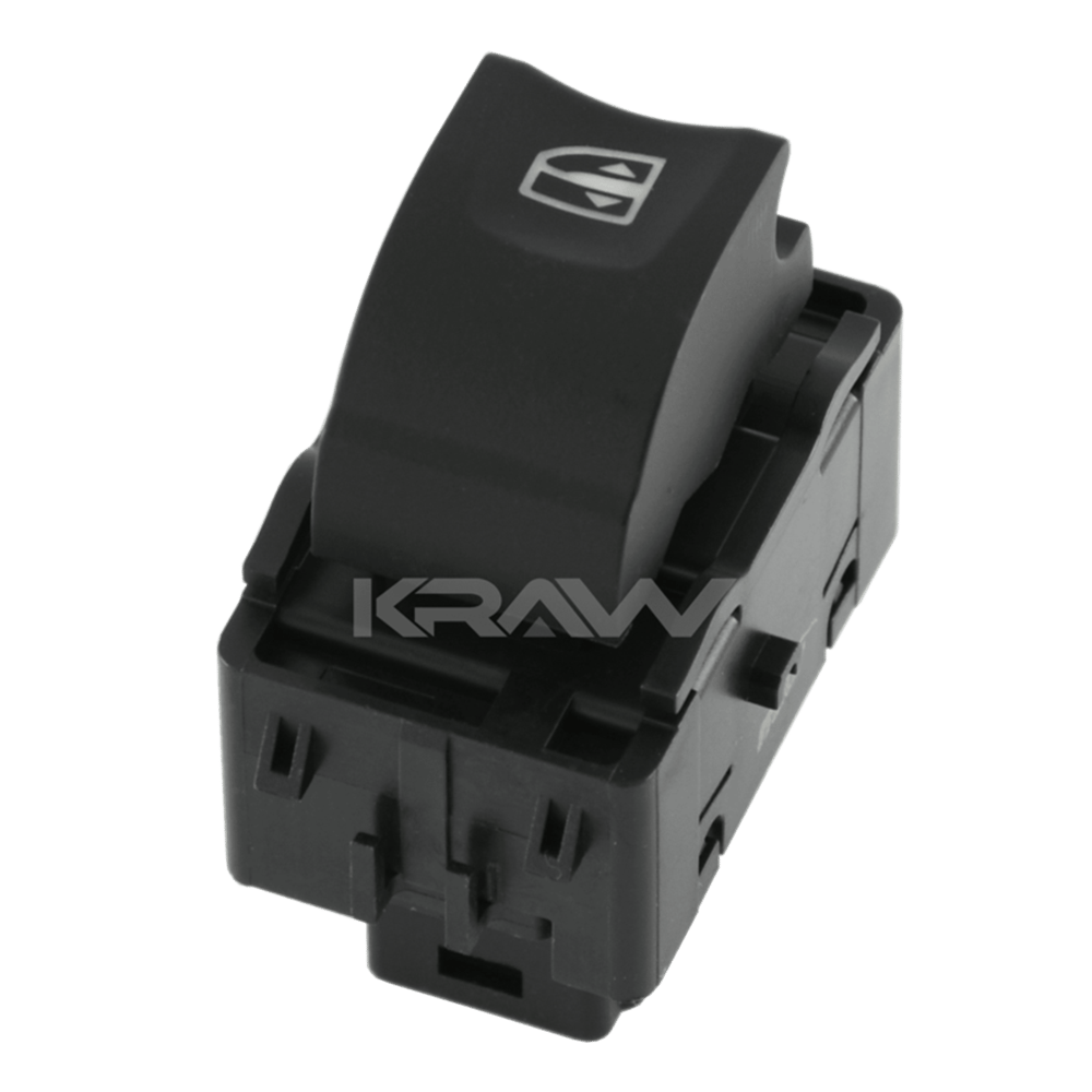 MCAR Cam Açma Düğmesi Sağ Tekli 6 Pin – Renault Clio IV, Megane III, Fluence, Dacia Duster vb.
