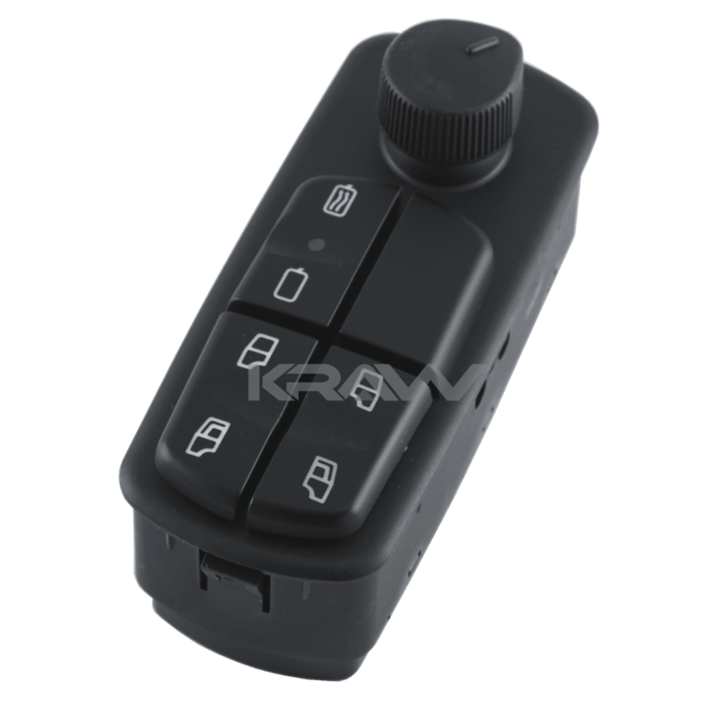 MCAR Cam Açma Düğmesi Sol Ayna Ayarlı Isıtmalı Tip Çiftli 15+2 Pin – Mercedes Axor, Atego