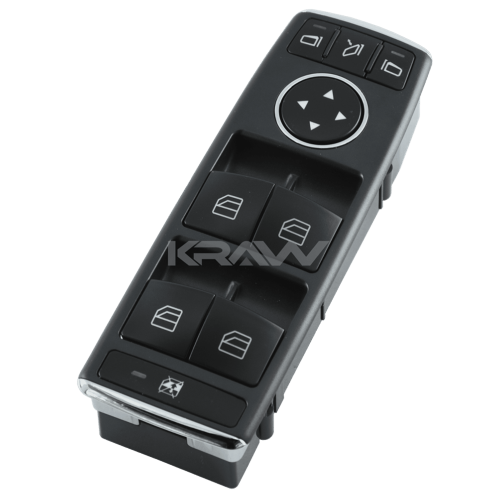 MCAR Cam Açma Düğmesi Sol Ayna Ayarlı Tip S Serisi 212 Dörtlü 3 Pin – Mercedes W166 W204 W212 W218 W242 X204 (AN-552A)