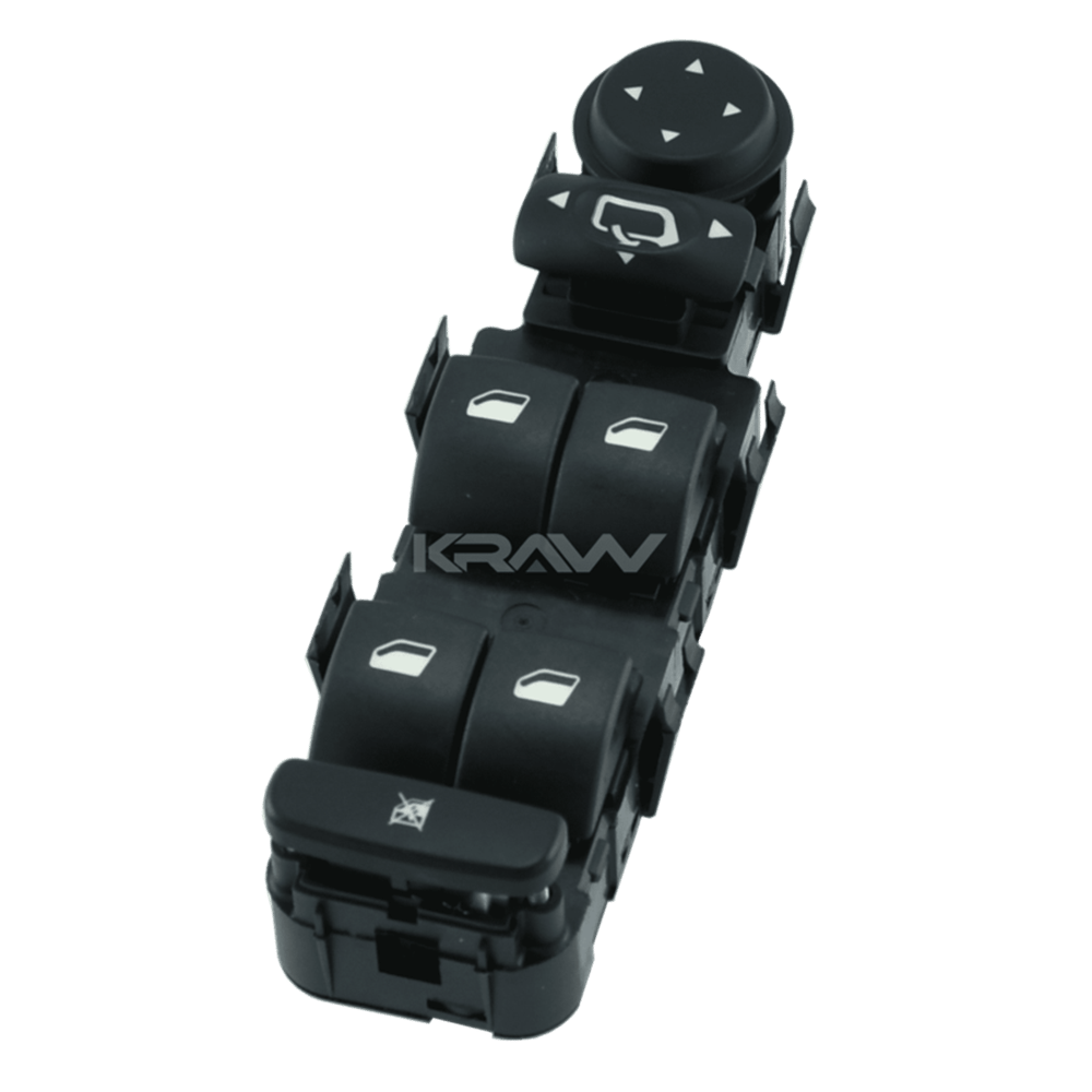 MCAR Cam Açma Düğmesi Sol Çerçevesiz Ayna Ayarlı 307 407 / C5 Dörtlü 6+3 Pin