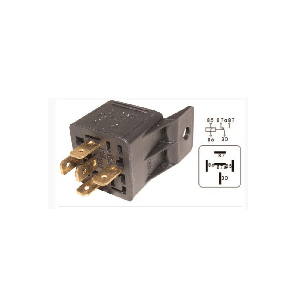 Mini Röle 24V 5 Uçlu 20A 30A Çift Platinli Ayaklı