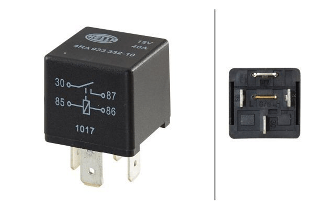 Röle 12V 4 Pin 40A Braketsiz Agco – Case IH Fend Hyster
