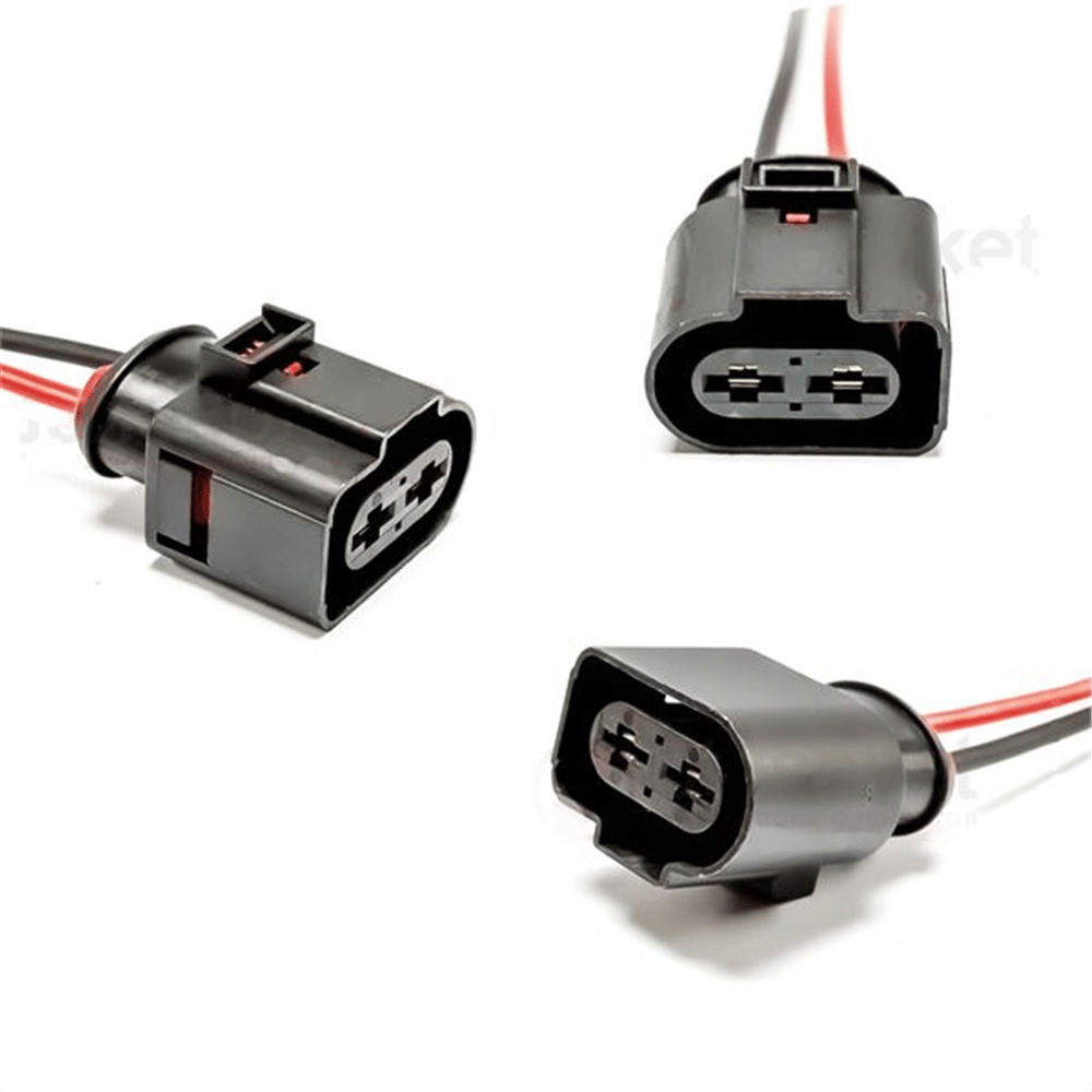 Soket Kablolu 2 Pin – VW Direksiyon Pompa Soketi Audi Seat Skoda Volkswagen (Paket 5 Adet)