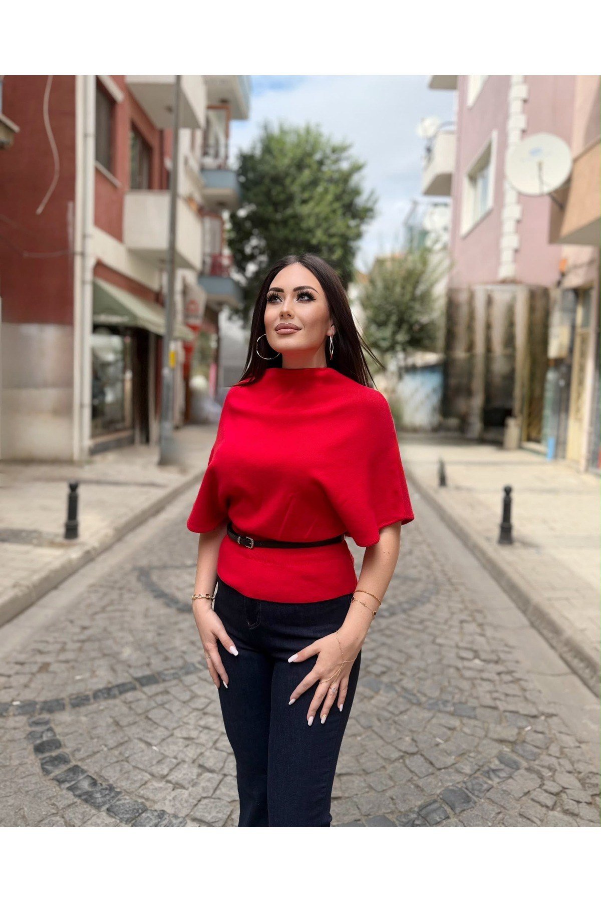 Kendinden Kemerli Merserize Kazak