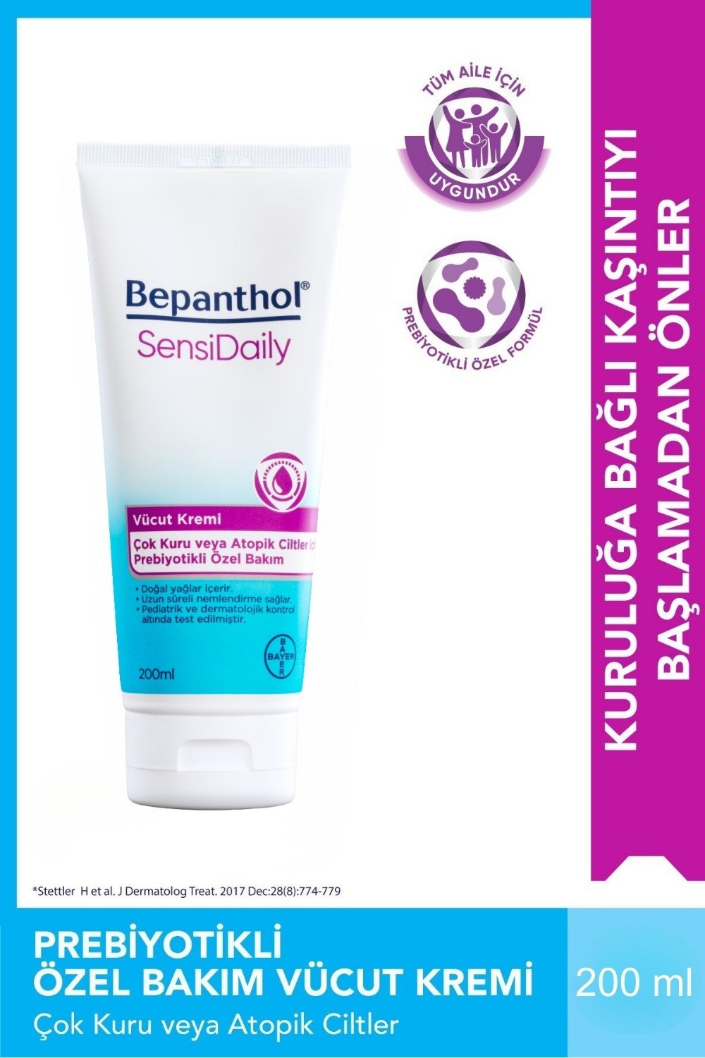 Bepanthol SensiDaily Vücut Kremi 200 ml