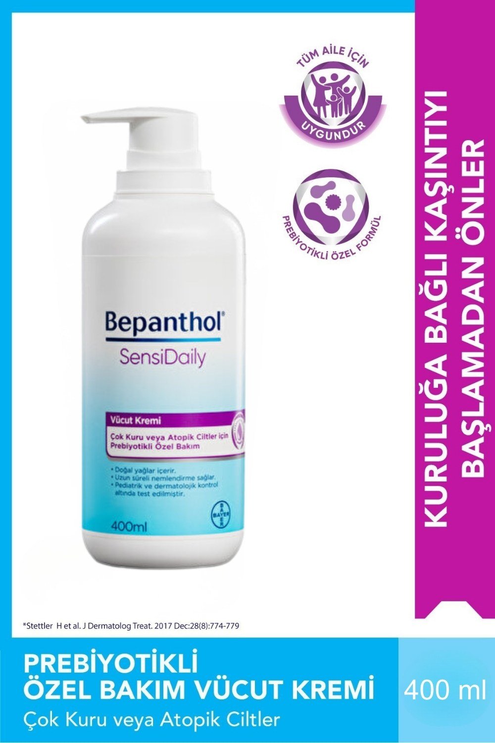 Bepanthol Sensidaily Vücut Kremi 400 ml