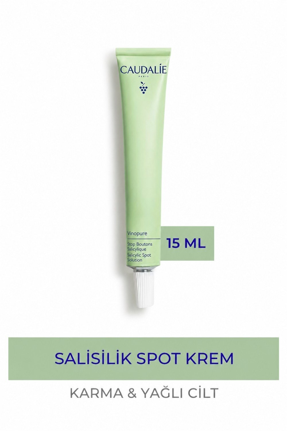 Caudalie Vinopure Akne Karşıtı Salisilik Spot Krem 15 ml