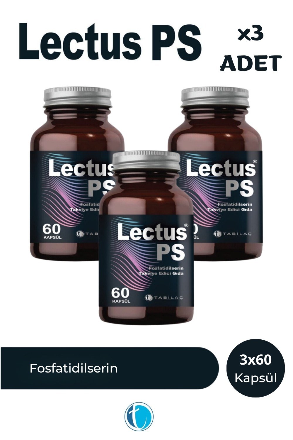 Lectus PS 60 Kapsül x 3 Adet