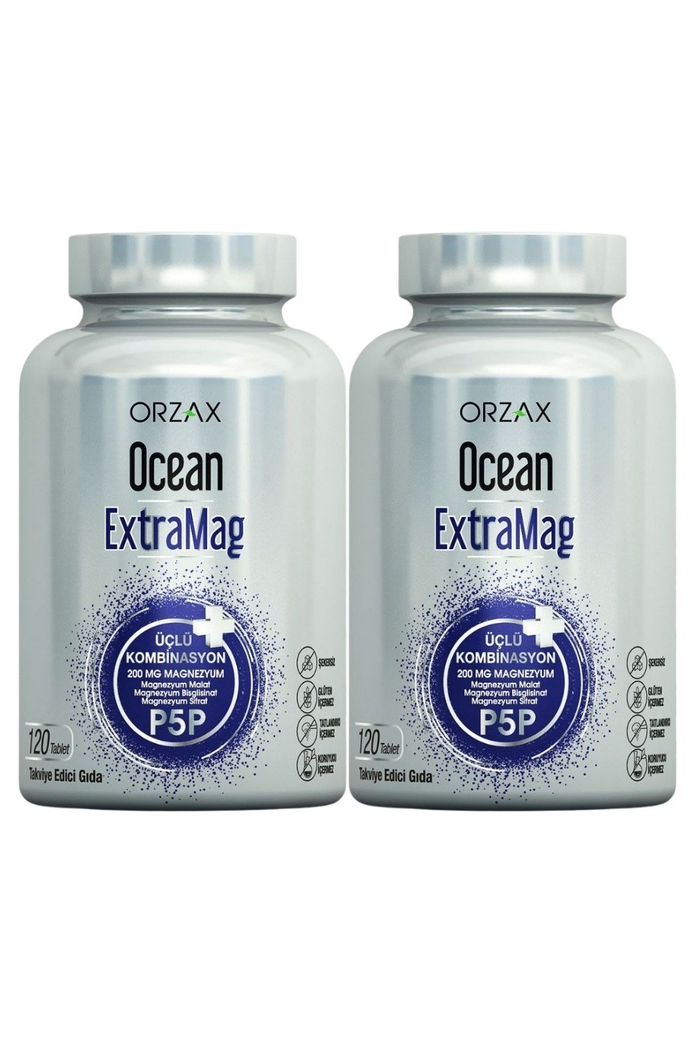 Ocean Extramag P5P 120 Tablet x 2 Adet