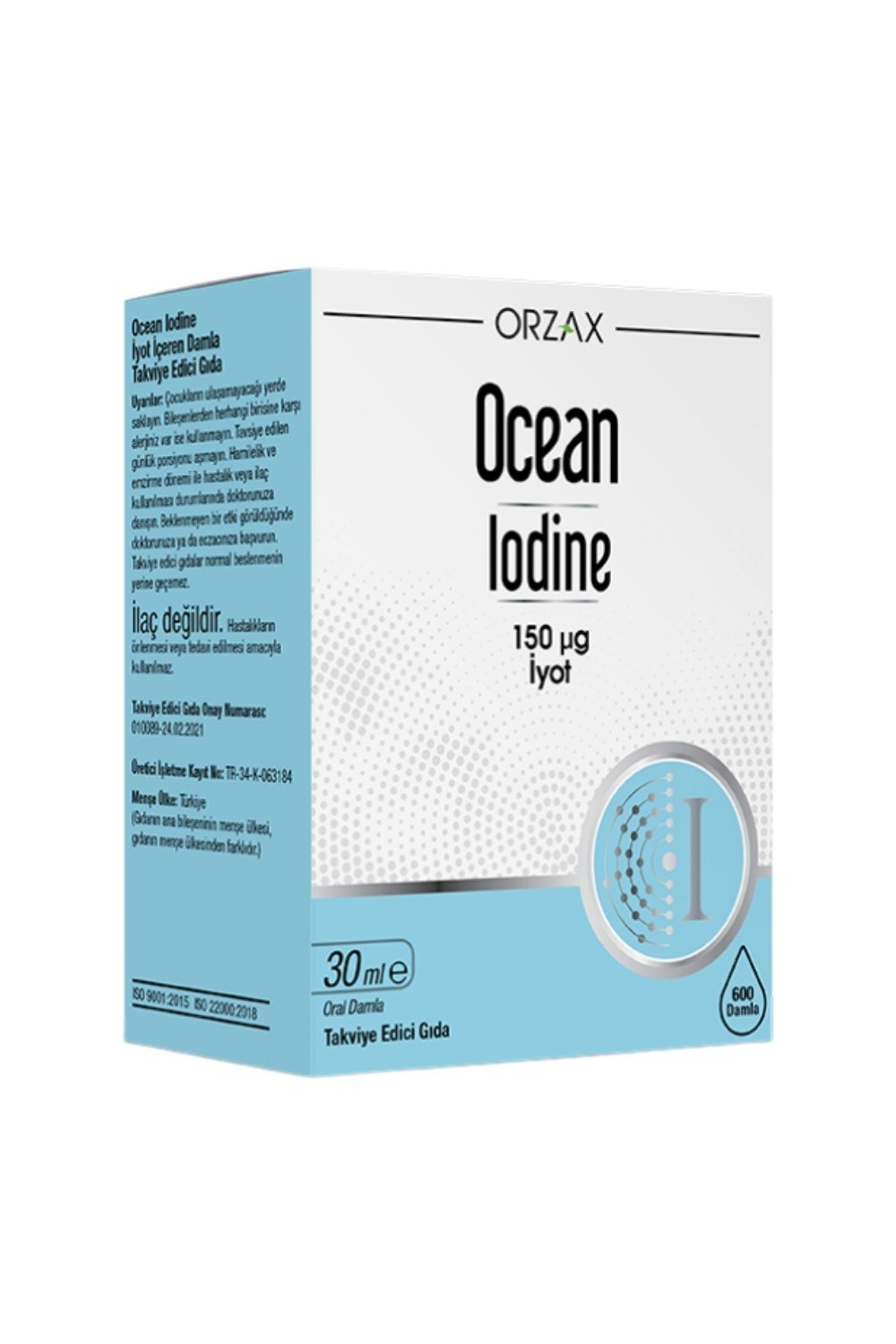 Ocean Iodine Damla 30 ml