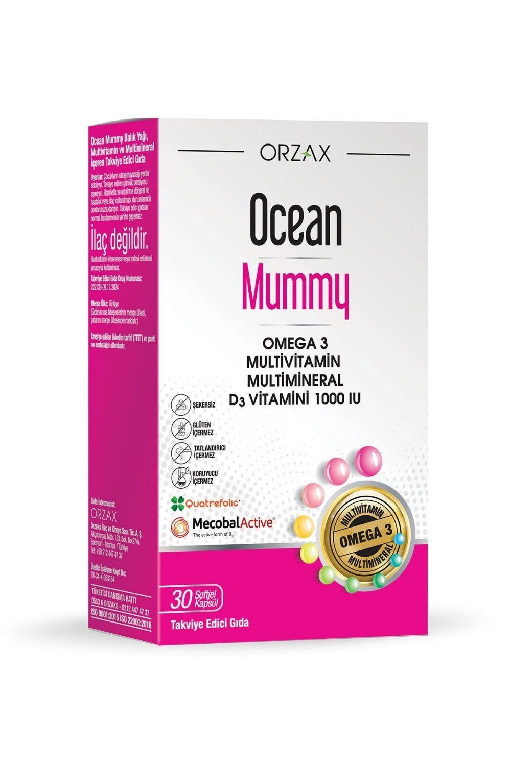 Ocean Mummy 30 Softjel Kapsül