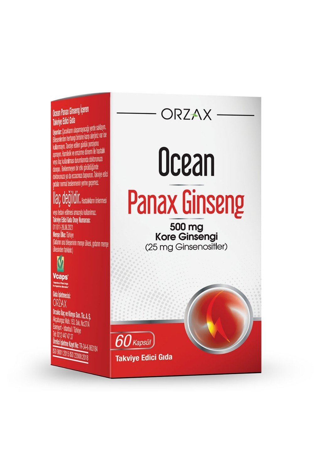 Ocean Panax Ginseng 60 Kapsül