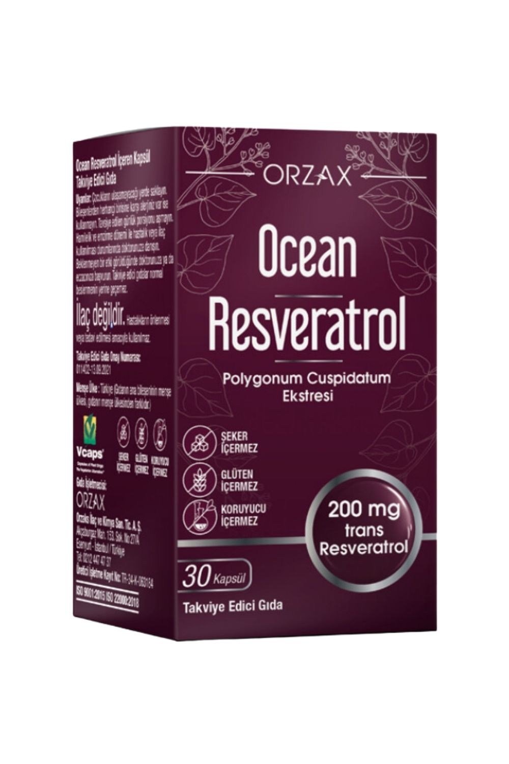 Ocean Resveratrol 30 Kapsül