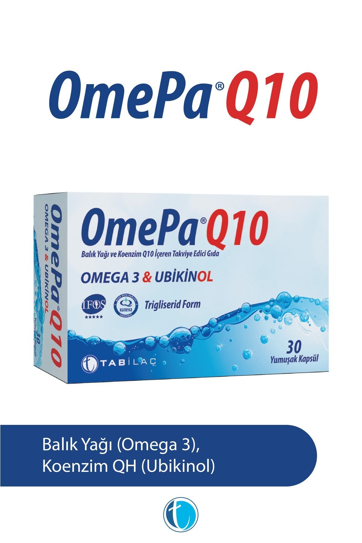 Omepa Q10 30 Kapsül