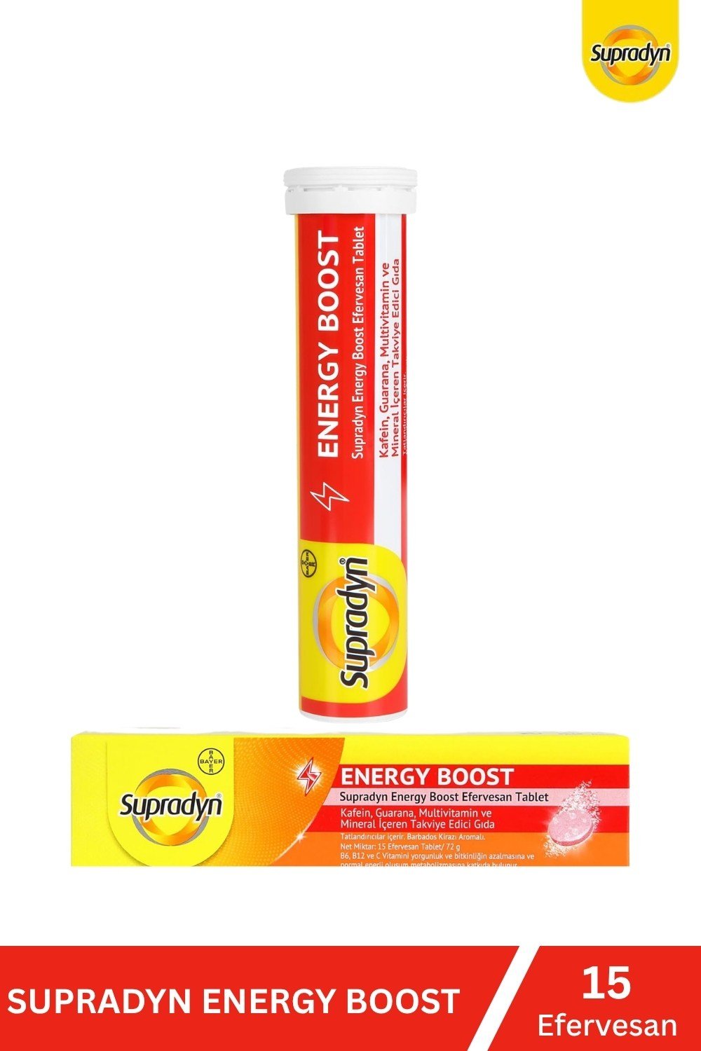 Supradyn Energy Boost 15 Efervesan Tablet