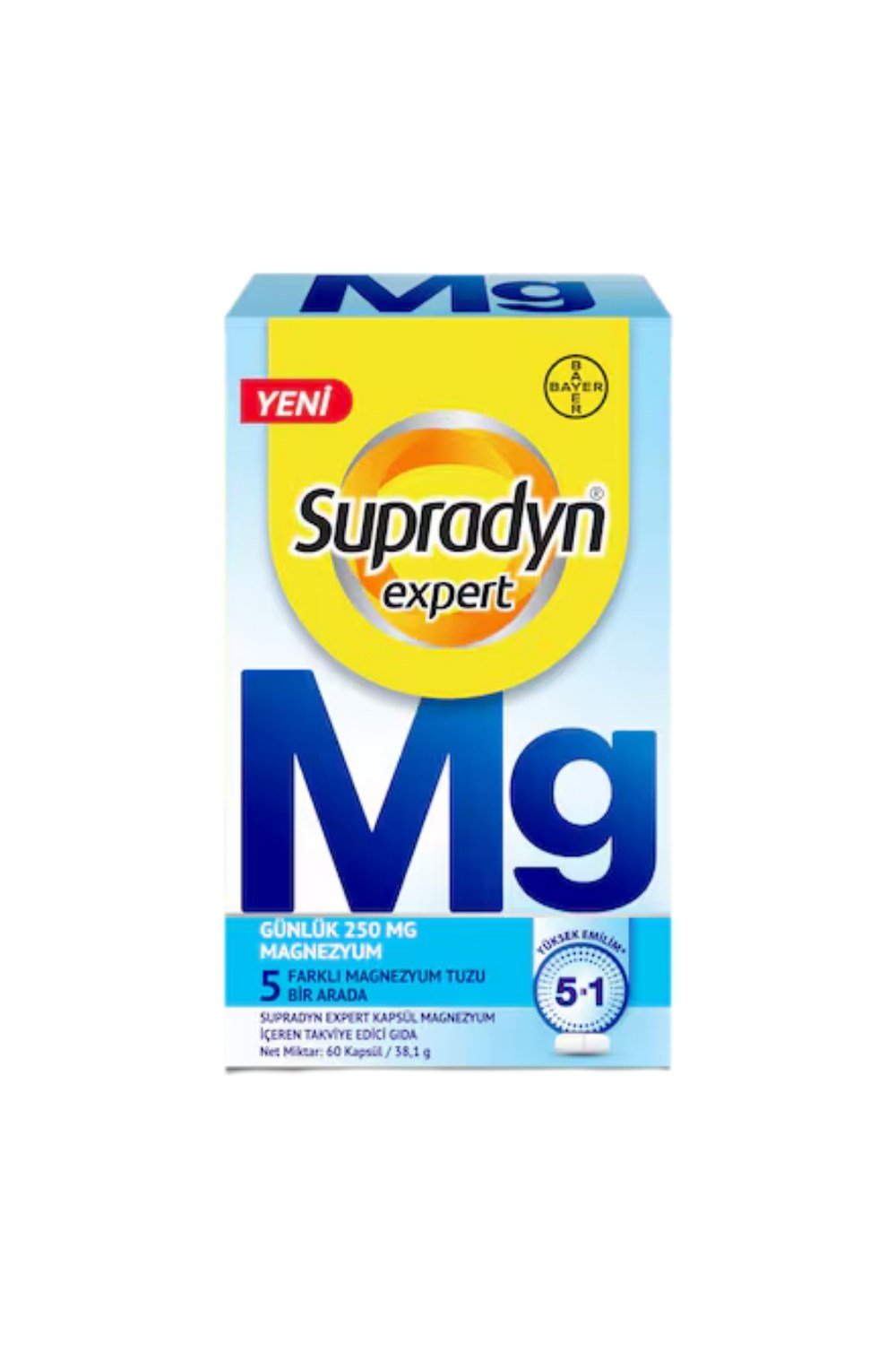 Supradyn Expert Magnezyum 60 Kapsül