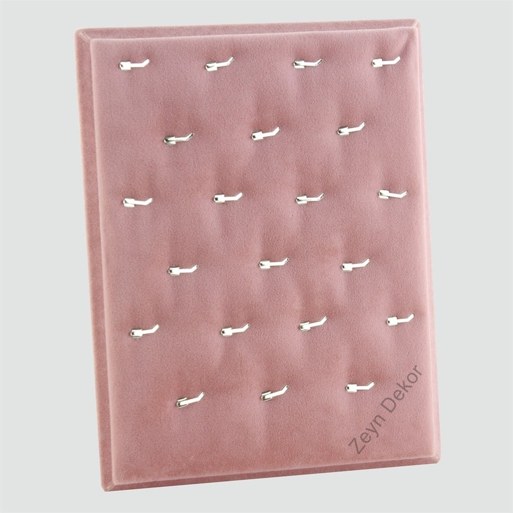 Ayaklı Kolye Ucu Standı Pembe