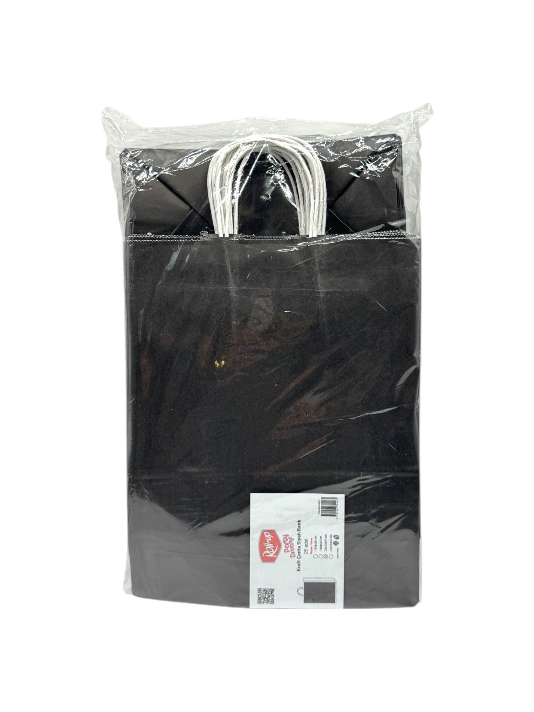 Kağıt Çanta 31x25 Siyah