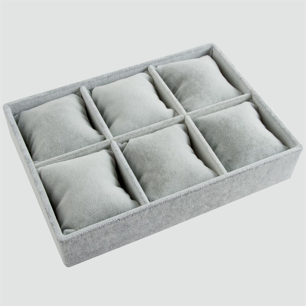 Küçük Yastıklı Tabla Gri