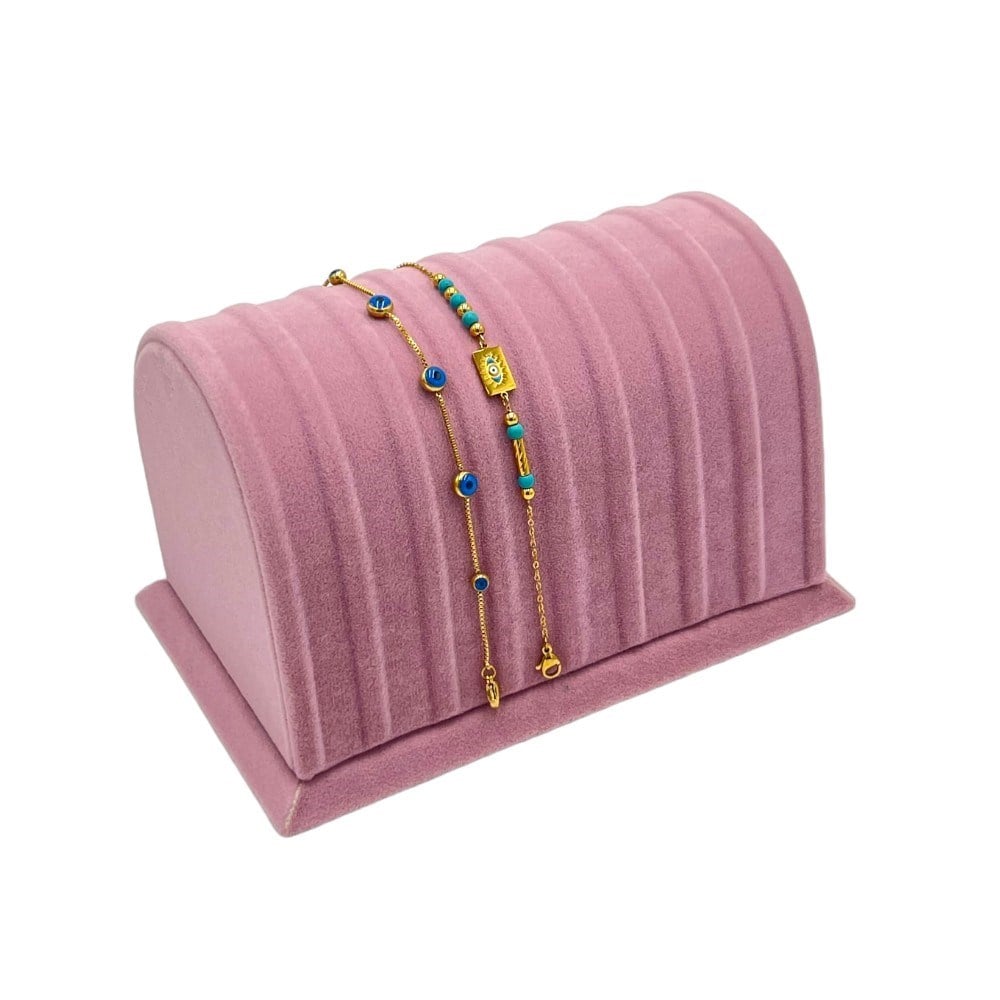 Semer Bileklik Standı Pembe Renk
