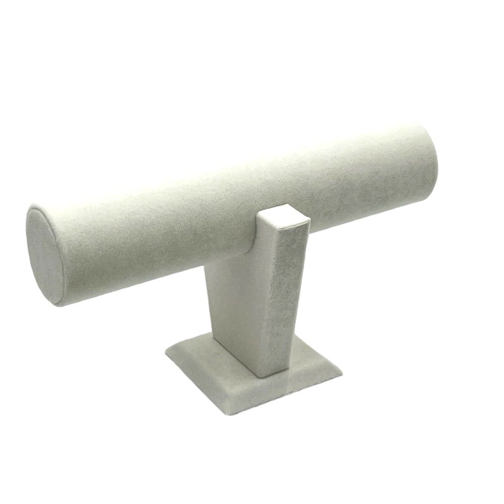 Tekli Bileklik Standı Krem Renk 23 cm