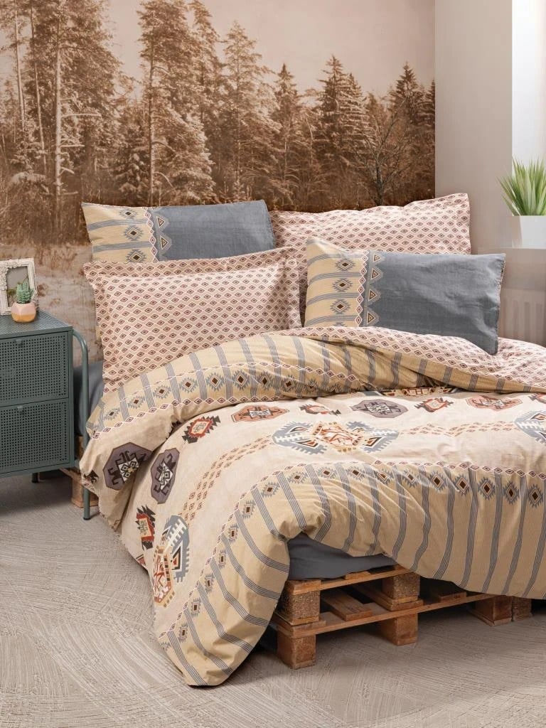 Cotton Box Tek Kişilik Nevresim Takımı Dakota Gri
