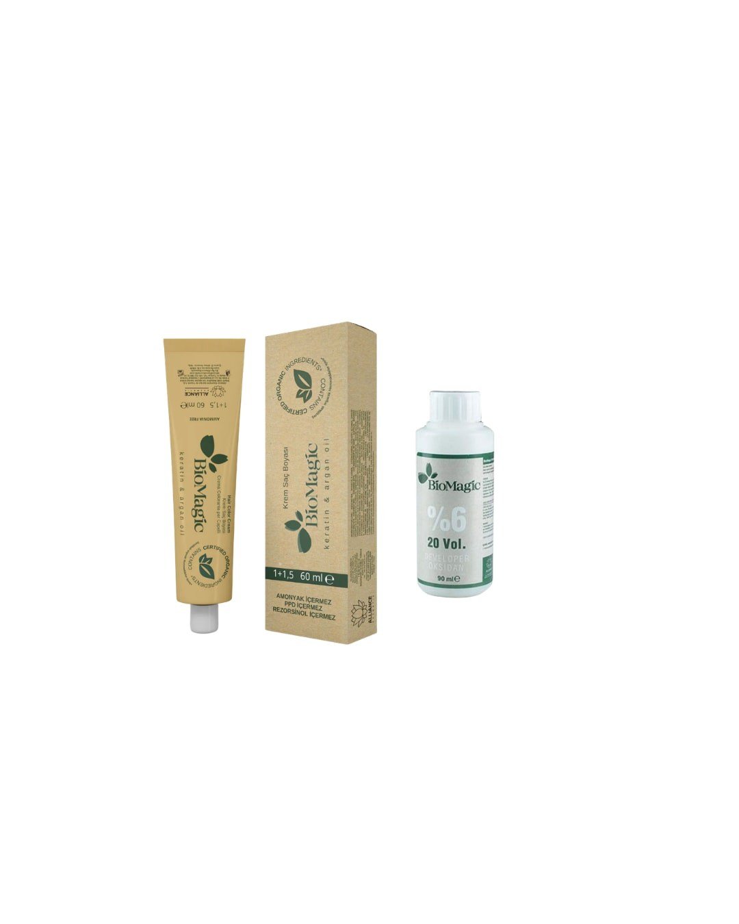 Biomagic Amonyaksız Saç Boyası 9.03 Papatya