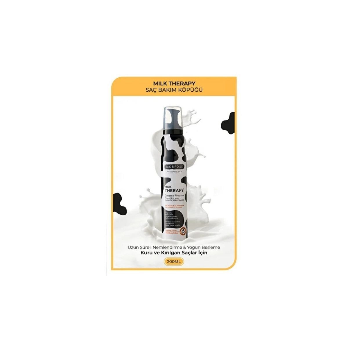 Morfose Milk Therapy Köpük 200ml