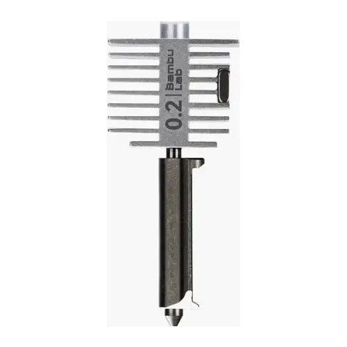 Bambu Lab 3D Yazıcı Aksesuarları 0.2mm Paslanmaz Çelik Nozul [a1/a1 Mini Için Geçerlidir]