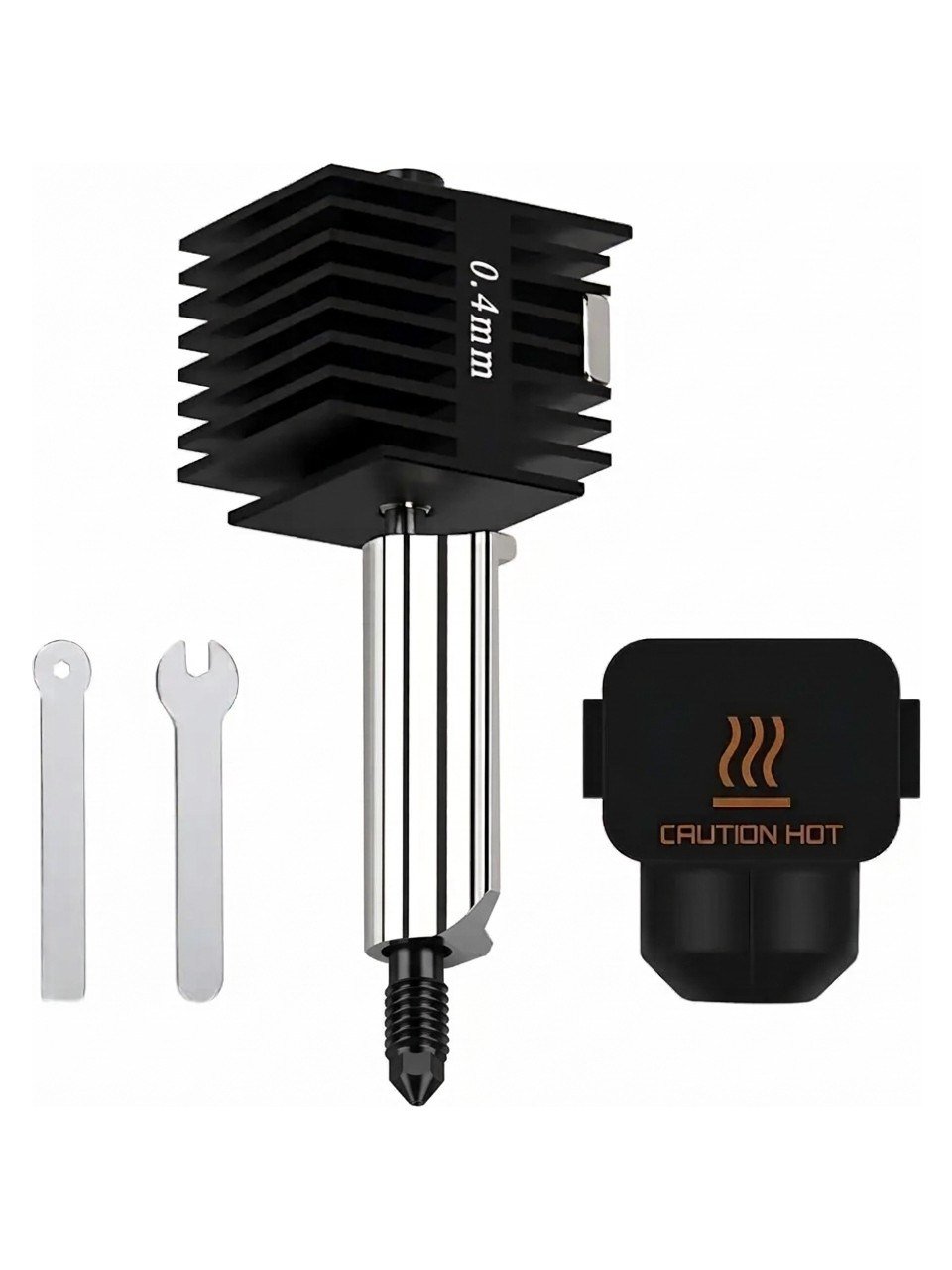 Bambu Lab 3D Yazıcı Aksesuarları 0.4mm Sertleştirilmiş Çelik Nozul [a2L/a1/a1 Mini Için Geçerlidir]